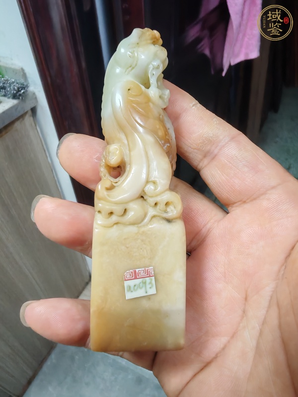 古玩玉器壽山石雕“獸鈕印章”真品鑒賞圖