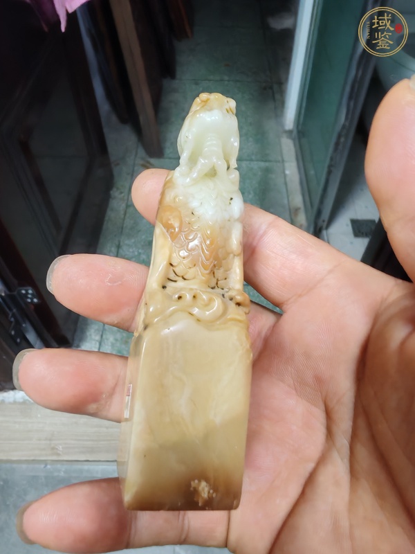 古玩玉器壽山石雕“獸鈕印章”真品鑒賞圖