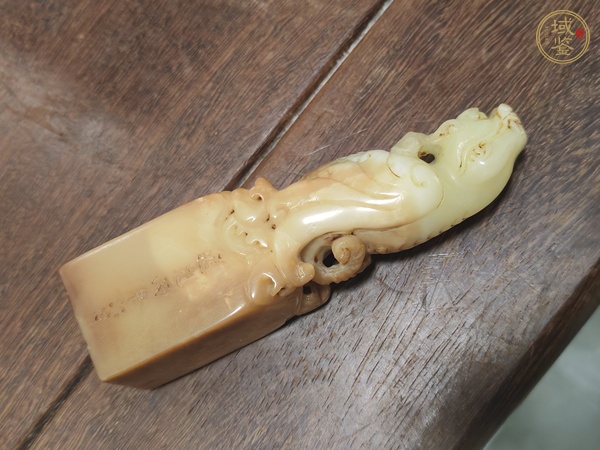 古玩玉器壽山石雕“獸鈕印章”真品鑒賞圖