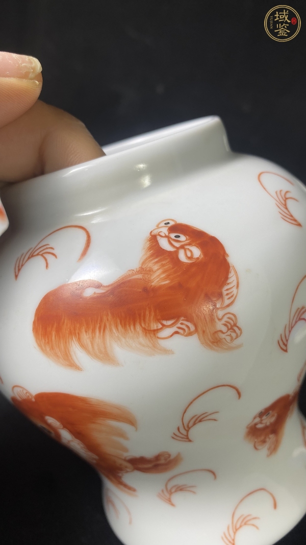 古玩陶瓷太師少保將軍罐真品鑒賞圖
