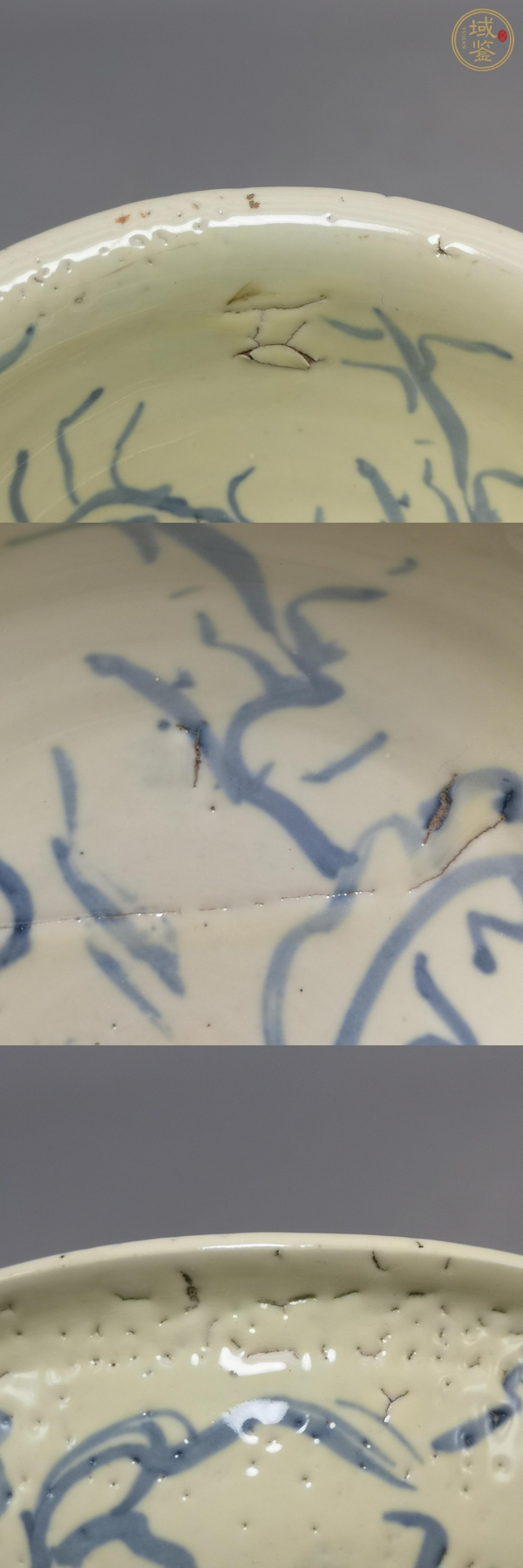 古玩陶瓷青花高足杯真品鑒賞圖