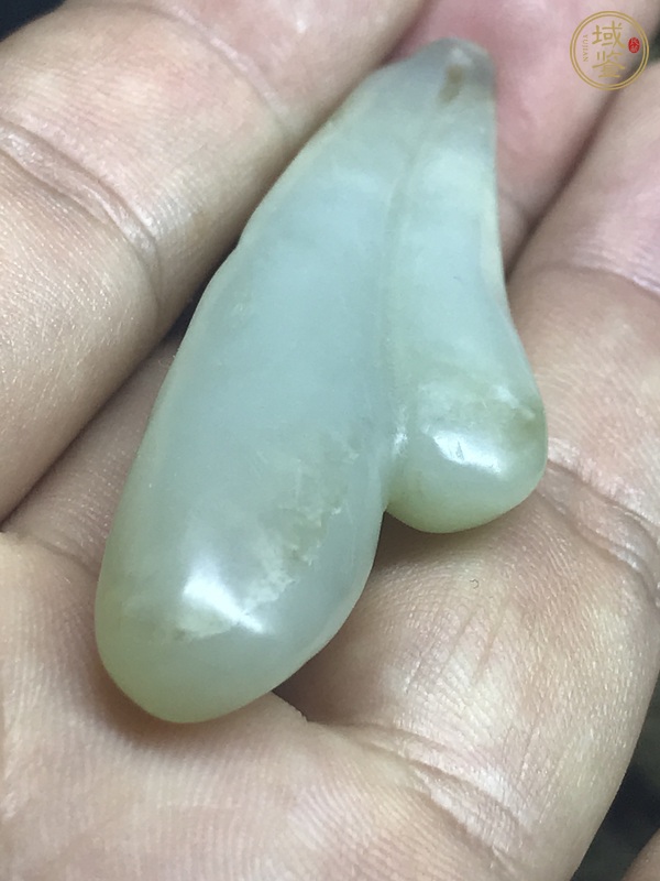 古玩玉器和田玉雕“瓜果墜”真品鑒賞圖