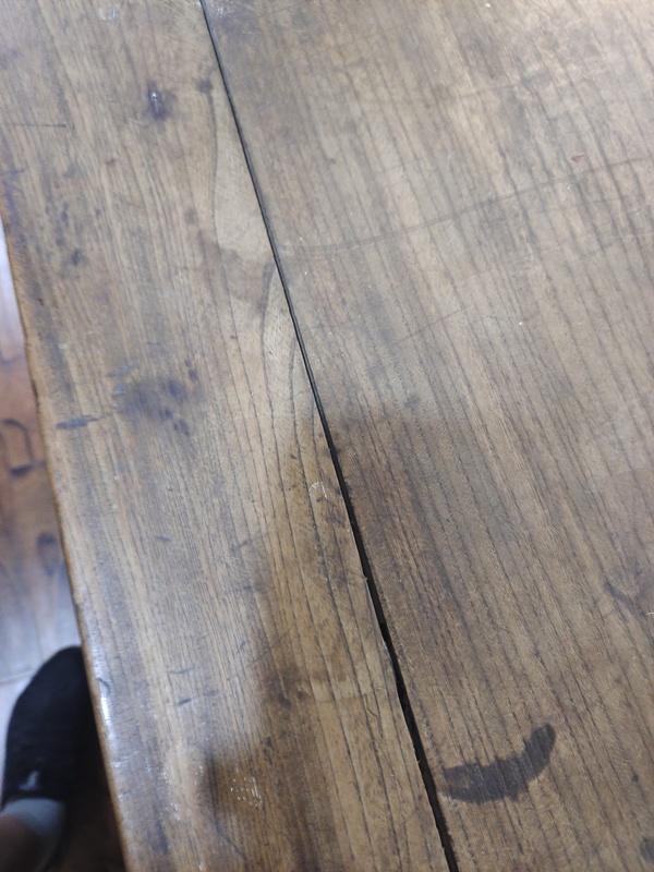 古玩雜項清 l· 櫸木勾子畫案(配長凳)拍賣,當前價格36000元