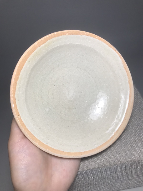 古玩陶瓷青白釉折腰斗笠碗拍賣,當前價格888元