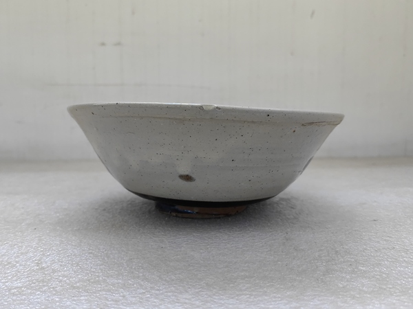 古玩陶瓷磁州窯白地黑花福壽碗拍賣,當前價格680元