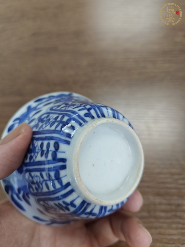 古玩陶瓷青花杯盤真品鑒賞圖