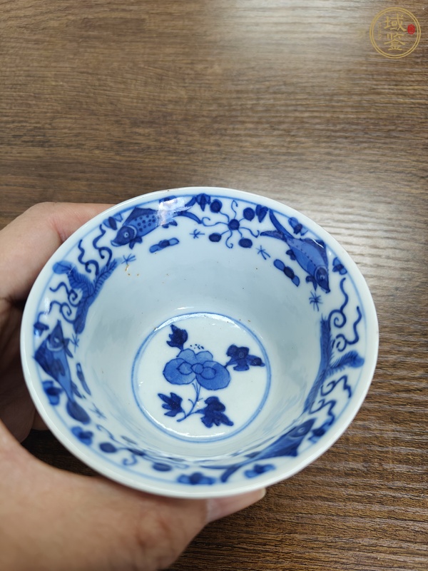 古玩陶瓷青花杯盤真品鑒賞圖