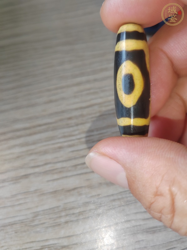 古玩玉器老料器天珠真品鑒賞圖