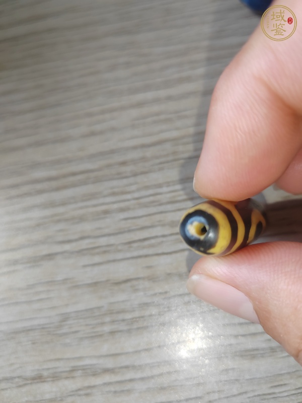 古玩玉器老料器天珠真品鑒賞圖