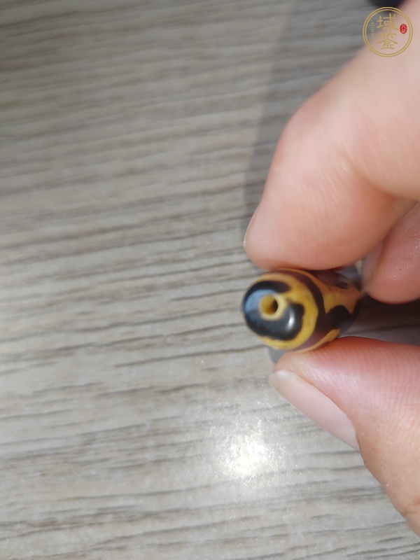 古玩玉器老料器天珠真品鑒賞圖