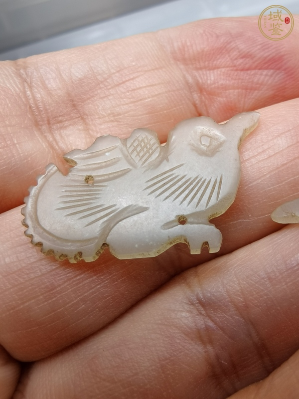古玩玉器和田玉鳥花片真品鑒賞圖
