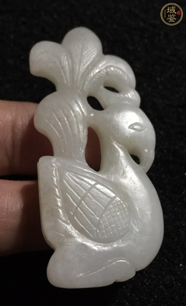 古玩玉器和田玉鳥真品鑒賞圖