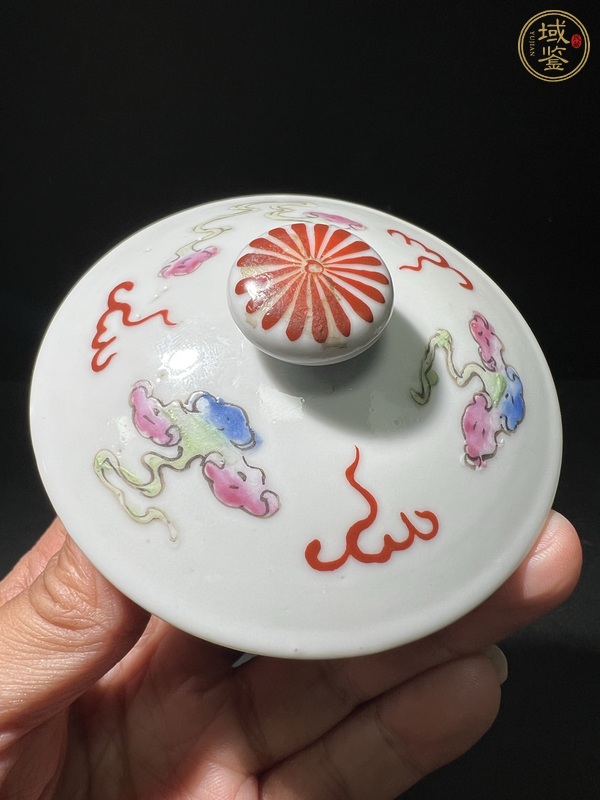 古玩陶瓷粉彩龍鳳壺真品鑒賞圖