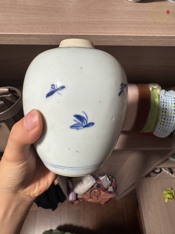 古玩陶瓷青花罐真品鑒賞圖