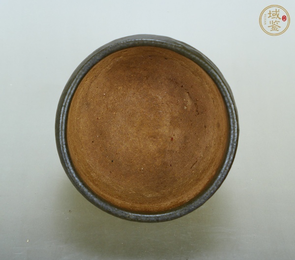 古玩陶瓷耀州窯茶葉末釉缽式爐真品鑒賞圖