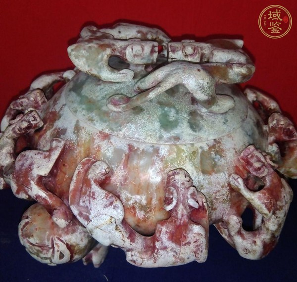 古玩玉器做舊仿古“玉爐”真品鑒賞圖