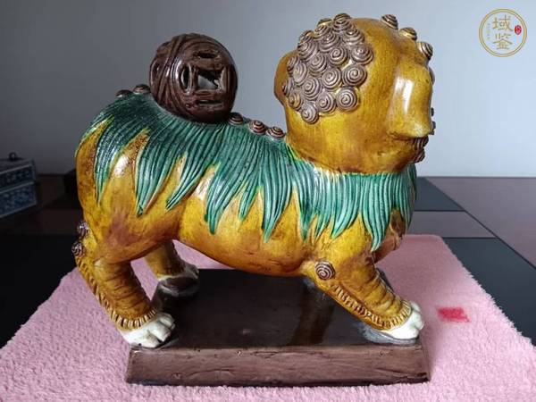 古玩陶瓷三娘教子圖青花雞腿蓋瓶真品鑒賞圖