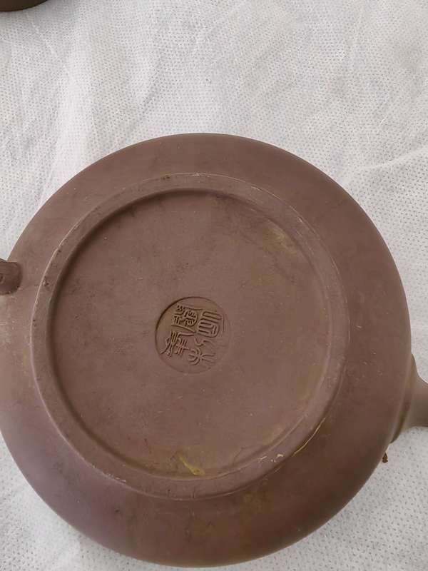 古玩雜項紫砂虛扁壺拍賣,當前價格2200元