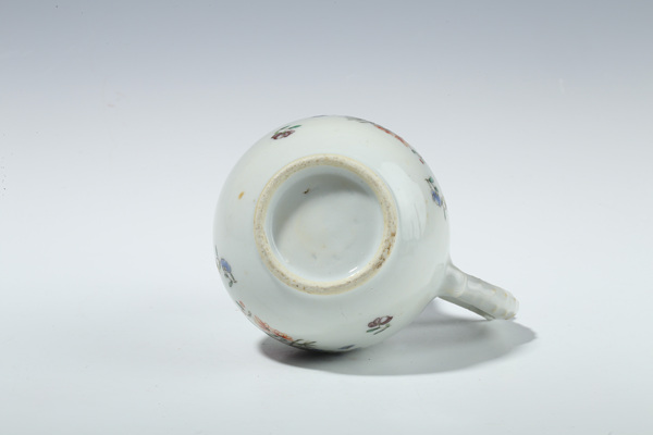 古玩陶瓷清乾隆·廣彩花卉紋奶壺拍賣(mài)，當(dāng)前價(jià)格100元