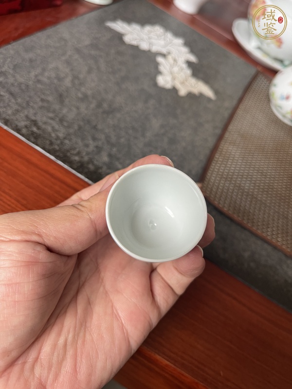 古玩陶瓷龍紋青花高足杯真品鑒賞圖