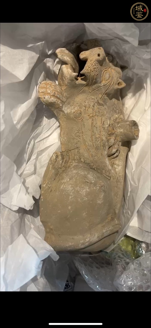 古玩陶瓷瑞獸真品鑒賞圖