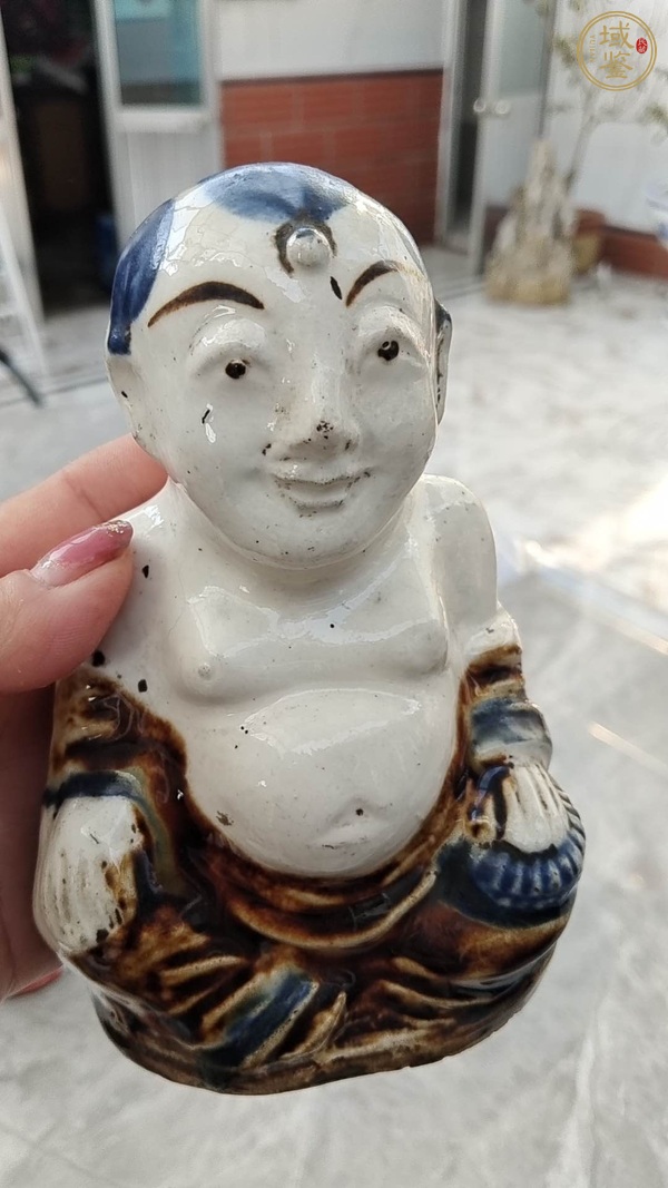 古玩陶瓷綠釉罐真品鑒賞圖