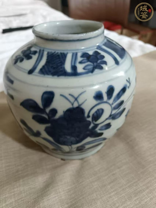 古玩陶瓷青花罐真品鑒賞圖
