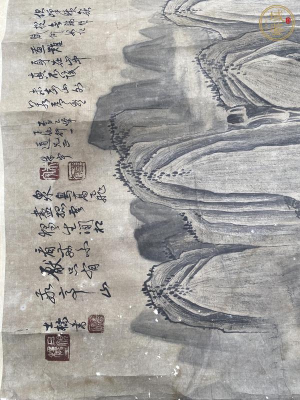 古玩字畫孤云獨(dú)去閑真品鑒賞圖