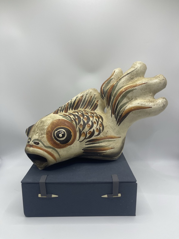 古玩陶瓷三彩滴水獣拍賣,當前價格3280元