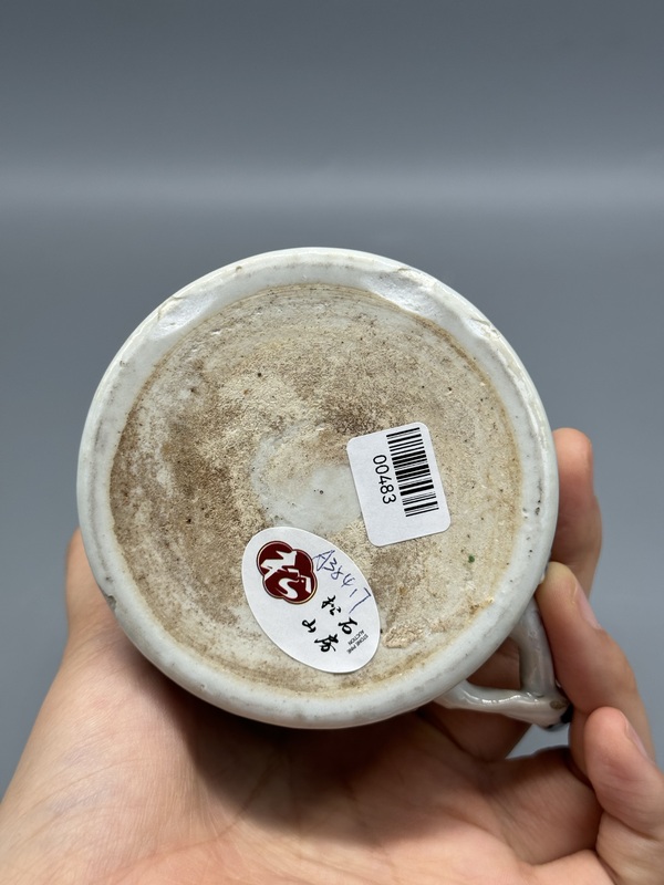 古玩陶瓷樓臺亭閣山水紋青花執(zhí)杯拍賣，當(dāng)前價格1287元