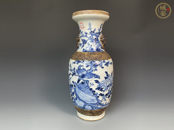 古玩陶瓷960青花瓶真品鑒賞圖