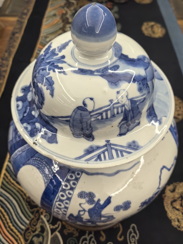 古玩陶瓷郭子儀拜壽將軍罐拍賣,當(dāng)前價(jià)格48888元