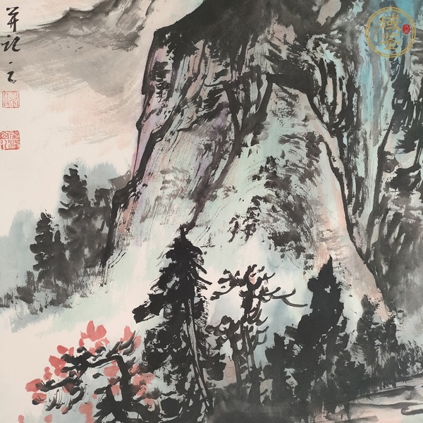 古玩字畫高居圖真品鑒賞圖