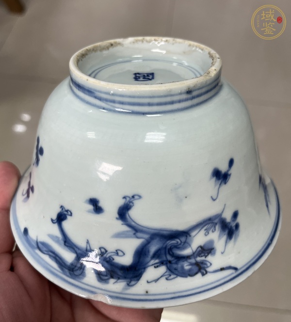 古玩陶瓷青花龍紋碗真品鑒賞圖