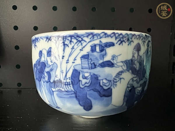 古玩陶瓷青花杯真品鑒賞圖