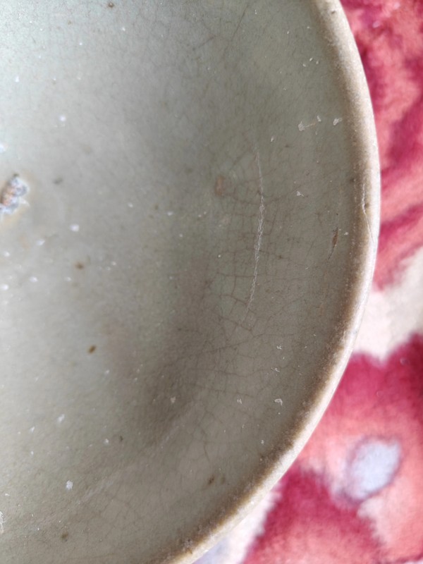 古玩陶瓷鈞窯天青釉紫斑茶盞拍賣(mài),當(dāng)前價(jià)格8999元