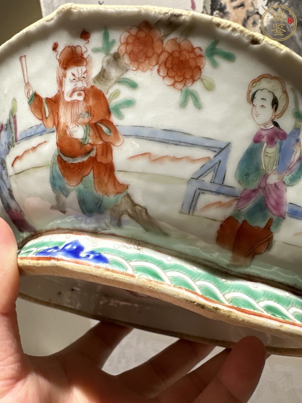 古玩陶瓷粉彩貢碗真品鑒賞圖