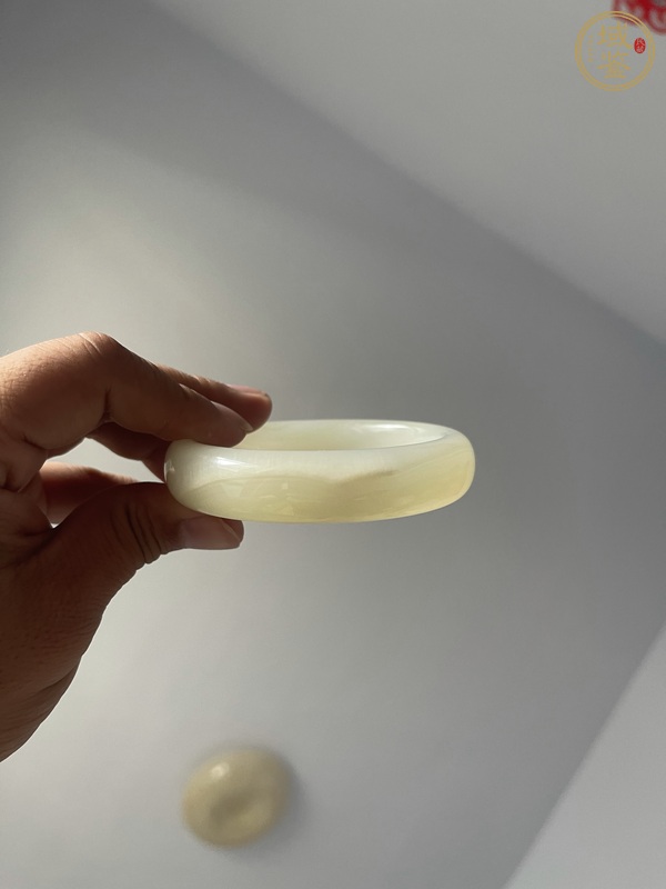 古玩玉器阿富汗玉手鐲真品鑒賞圖
