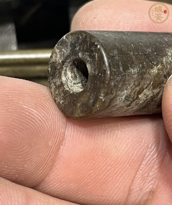 古玩玉器玉勒子真品鑒賞圖