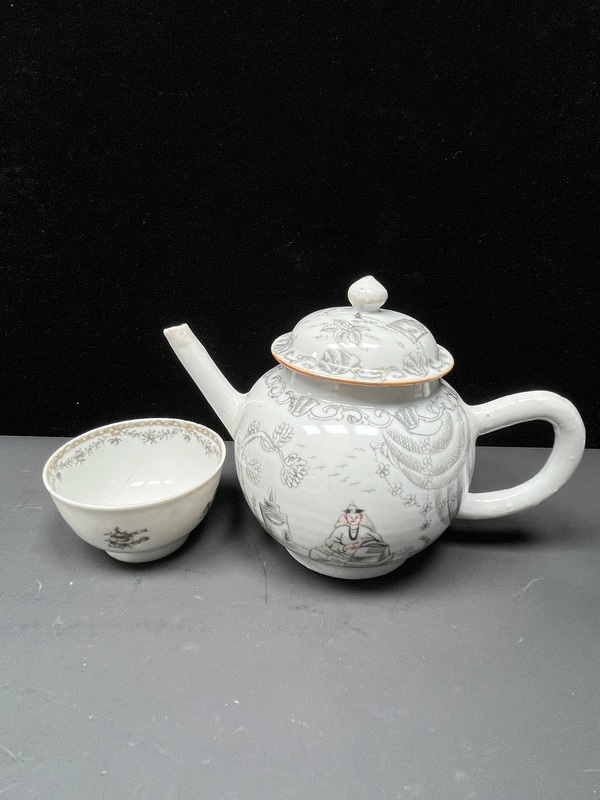 古玩轉賣外銷茶壺拍賣，當前價格750元