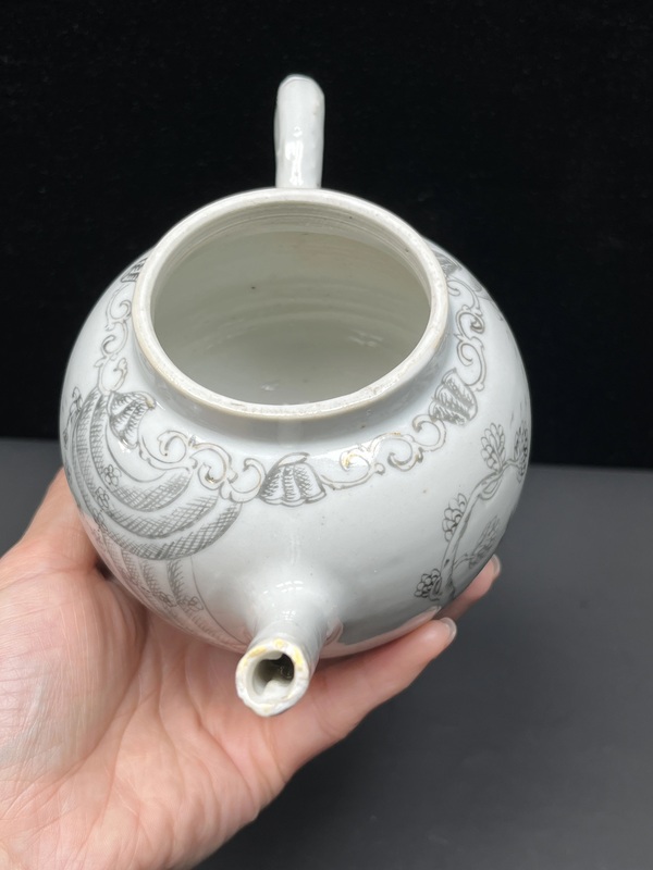 古玩陶瓷外銷茶壺拍賣，當前價格5500元