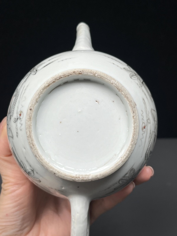 古玩陶瓷外銷茶壺拍賣，當前價格5500元