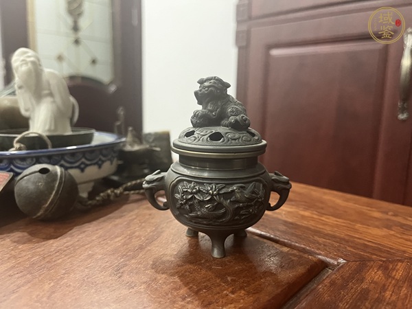 古玩雜項(xiàng)銅香爐真品鑒賞圖