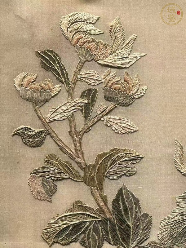 古玩雜項(xiàng)刺繡安居樂(lè)業(yè)圖真品鑒賞圖