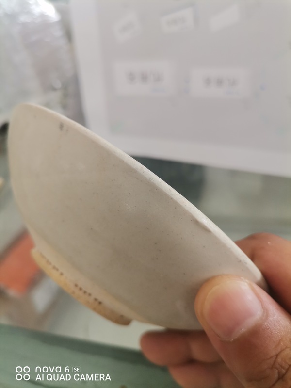 古玩陶瓷白耀州茶盞拍賣,當前價格1800元