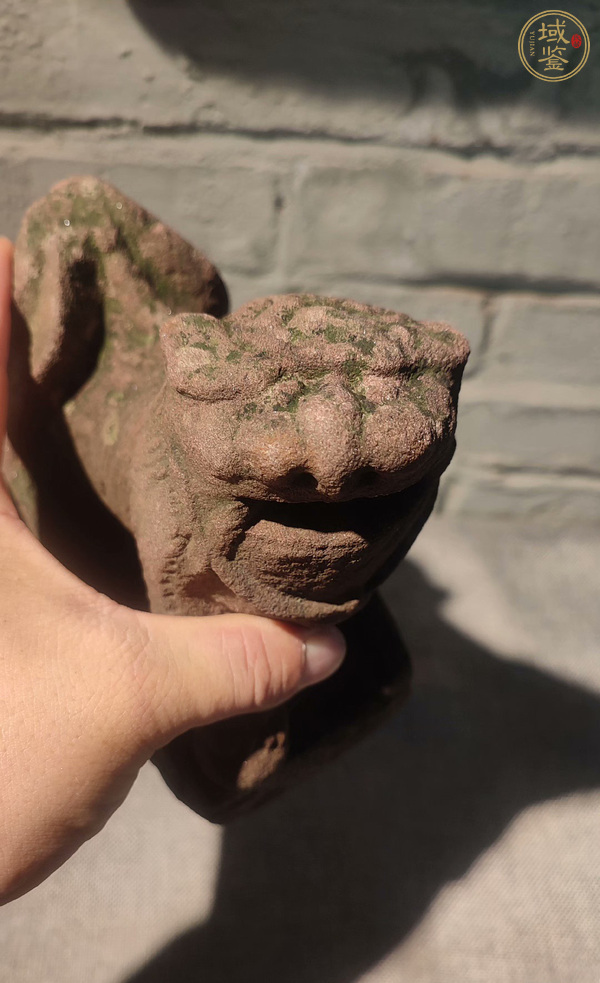 古玩雜項石獅子真品鑒賞圖