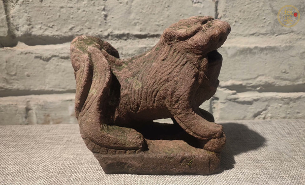 古玩雜項石獅子真品鑒賞圖
