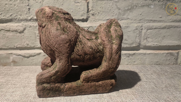 古玩雜項石獅子真品鑒賞圖