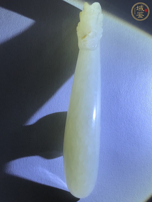 古玩玉器和田玉雕“龍首帶鉤”真品鑒賞圖