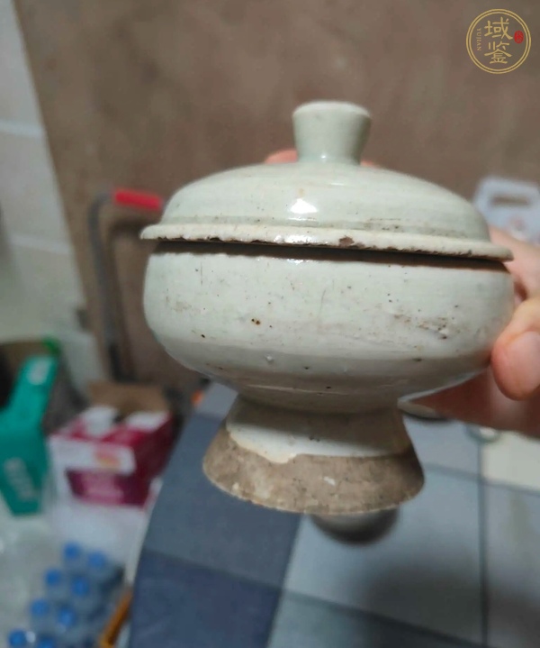 古玩陶瓷影青豆真品鑒賞圖